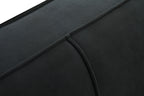 Olaf Oversized Sofa in Black Velvet or Cream Linen