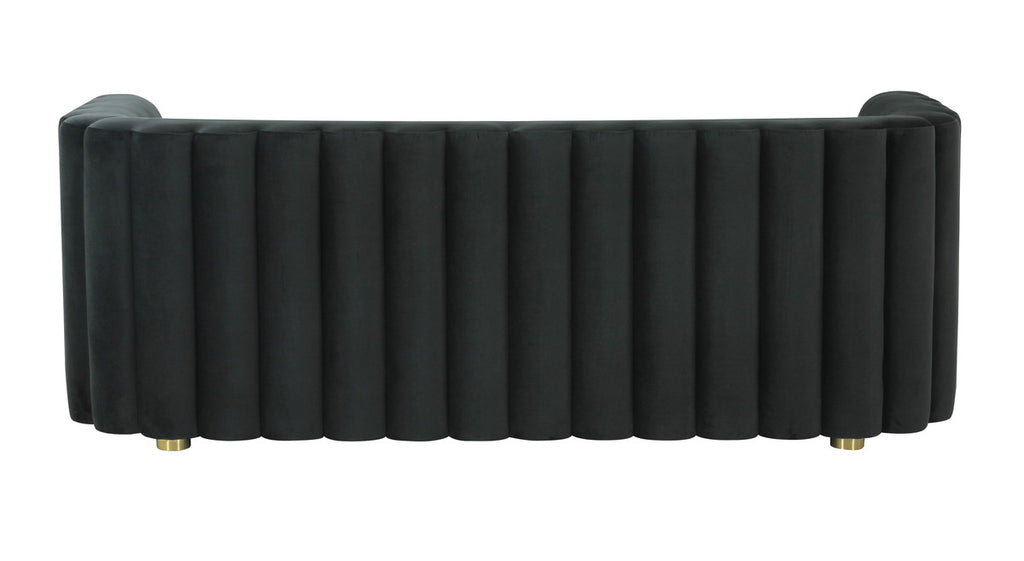 Coulson Velvet Sofa in Cream or Black