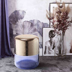 Hammered Design Accent Table in 3 Color Options
