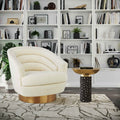 Channel Tufted Swivel Accent Chair in 3 Color Options