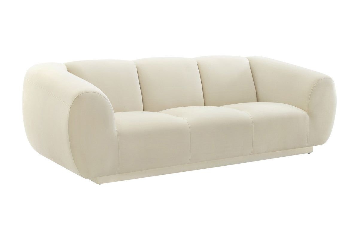 Emmy Velvet Living Room Collection in 2 Color Options