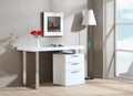 Jenna Modern White Office Desk