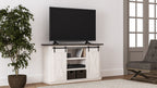 Doris Media Stand with Sliding Barn Doors