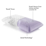 Shoulder Zoned Dough + Lavender Pillow