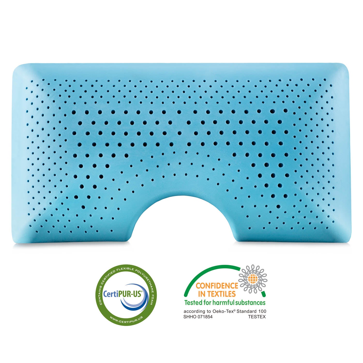 Shoulder Zoned Gel Dough Pillow