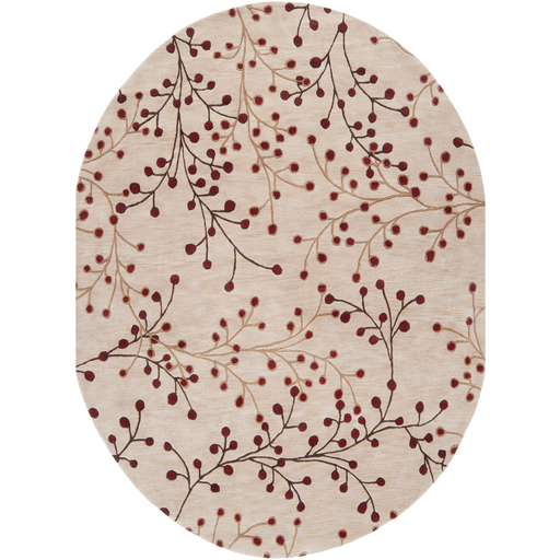Enrique Oval Area Rug in 7 Colors & 2 Sizes