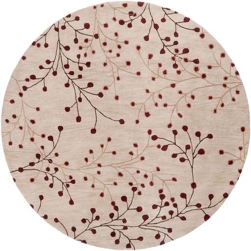 Enrique Round Area Rug in 7 Colors & 4 Sizes