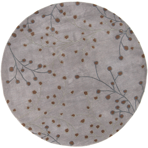 Enrique Round Area Rug in 7 Colors & 4 Sizes
