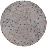 Enrique Round Area Rug in 7 Colors & 4 Sizes