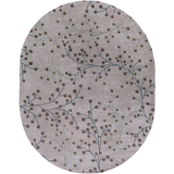 Enrique Oval Area Rug in 7 Colors & 2 Sizes