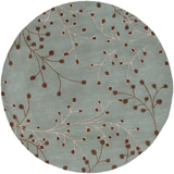 Enrique Round Area Rug in 7 Colors & 4 Sizes