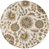 Ernie Round Area Rug in 3 Colors & 4 Sizes