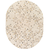 Enrique Oval Area Rug in 7 Colors & 2 Sizes