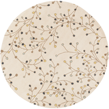 Enrique Round Area Rug in 7 Colors & 4 Sizes