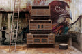 Urban Gold Media Stand in 3 Sizes