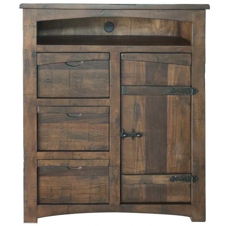 Meza Rustic Solid Wood Bedroom Collection