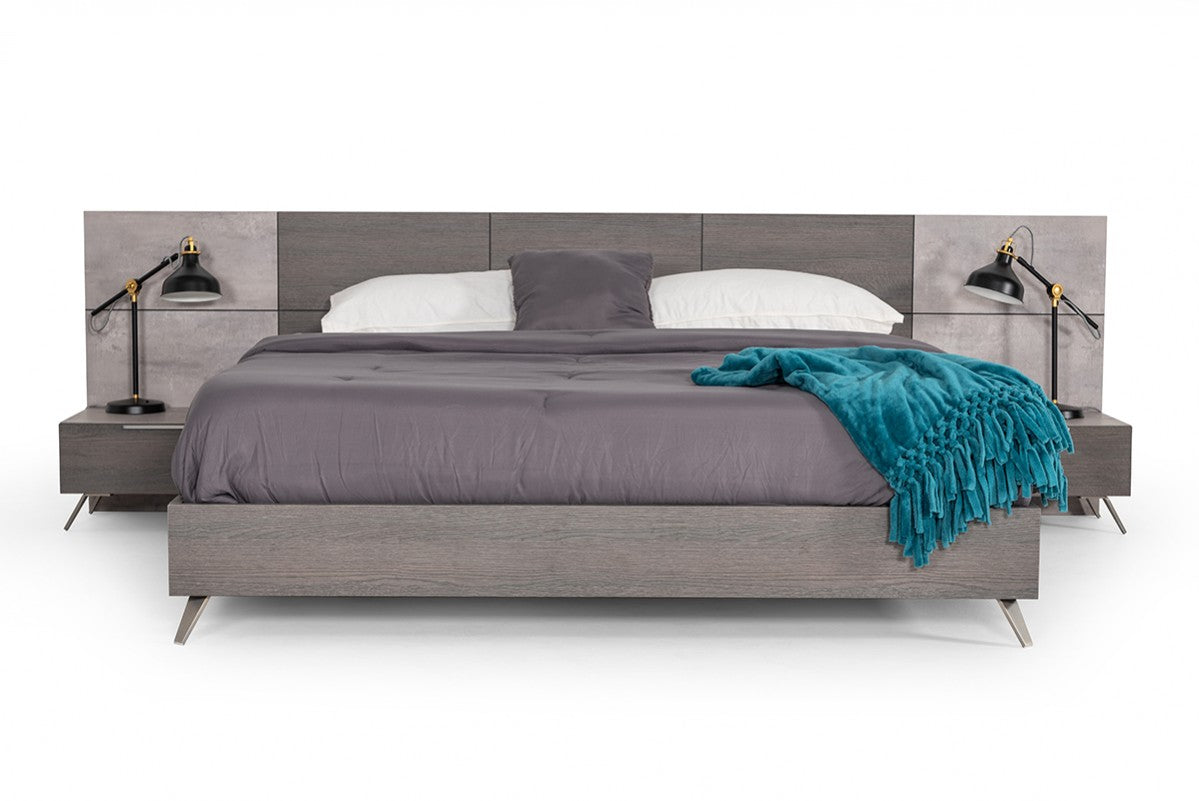 Brock Italian Faux Concrete Bedroom Collection