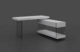 Claudia Modern Office Desk in 3 Color Options