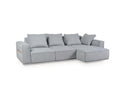 Josie Gray Modular Power Reclining Sectional with Adjustable Backs