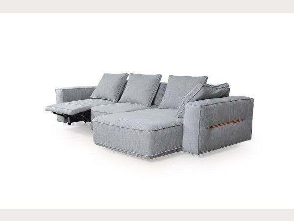 Josie Gray Modular Power Reclining Sectional with Adjustable Backs