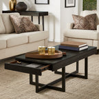 Mid Century Modern Storage Occasional Tables in 4 Color Options