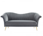 Rio Waterproof Fabric Sofa in Blue or Grey